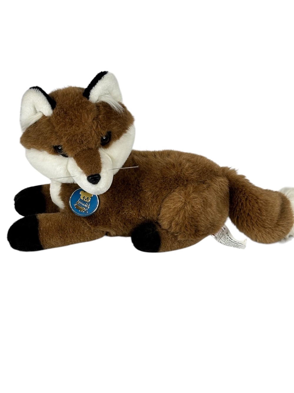 1984 Dakon 10”  Nature Babies Vintage Red Fox Plush With All Tags